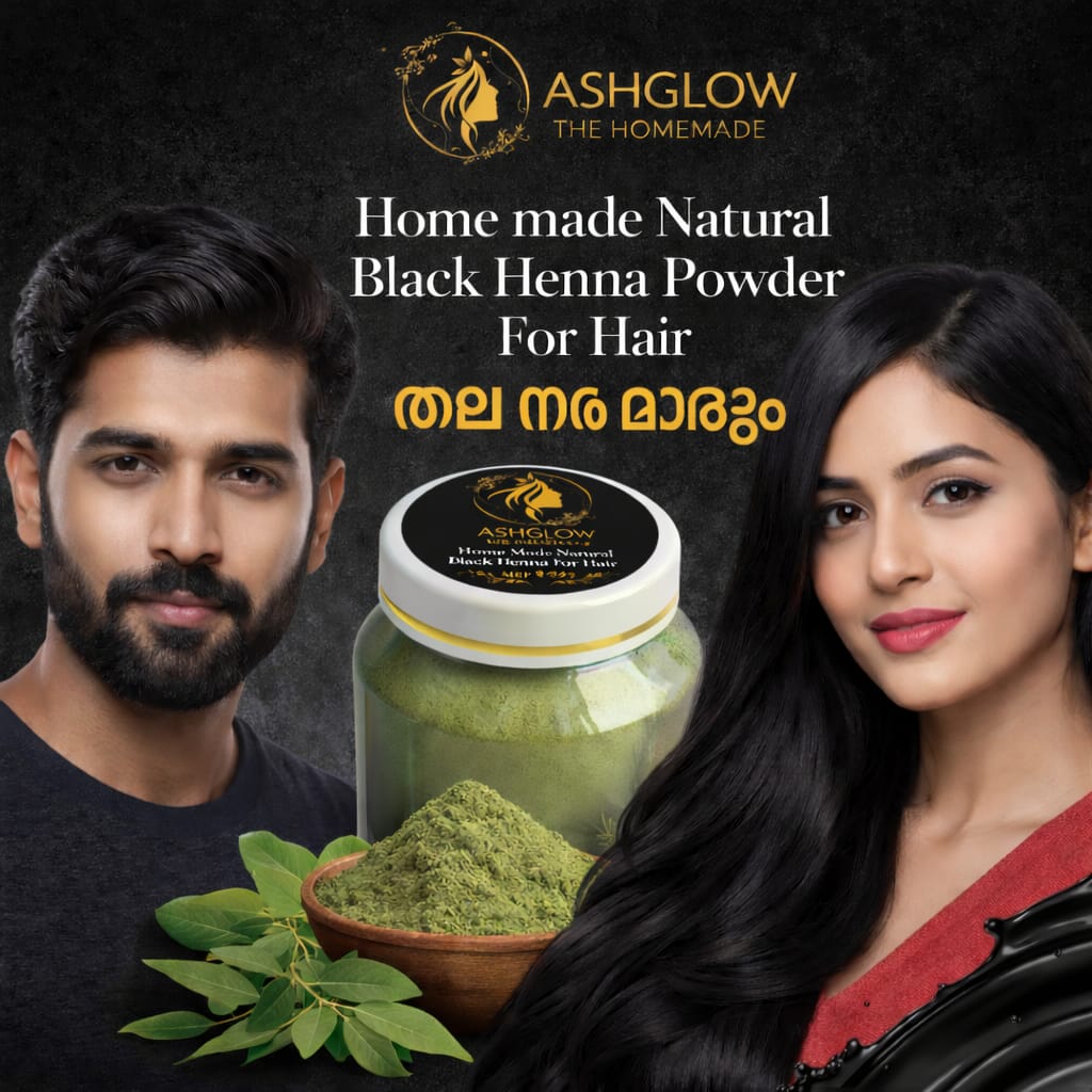 Home Made Natural Black Henna For Hair