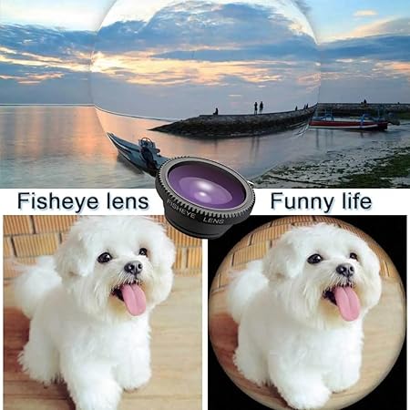 0.45X Camera Lens External Phone Lens Phone Camera Lens (With Color Box  1 Pc)