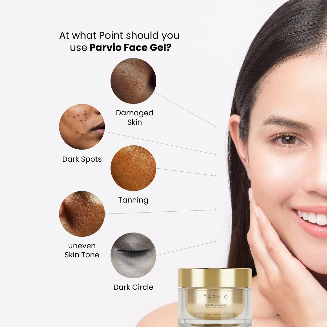 PARVIO NATURALE  FACE NOURISHING SKIN PERFECTING GEL 30ML